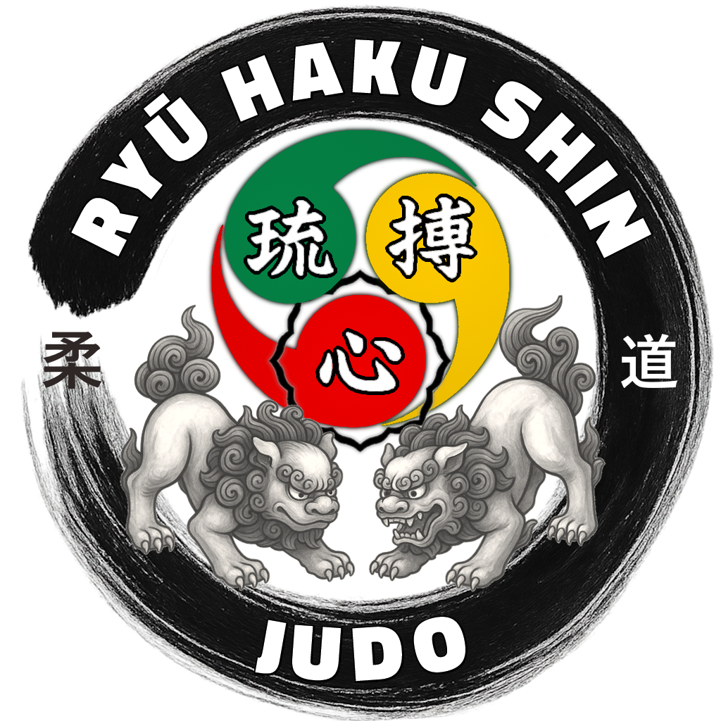 The Ryū Haku Shin Judo wall banner