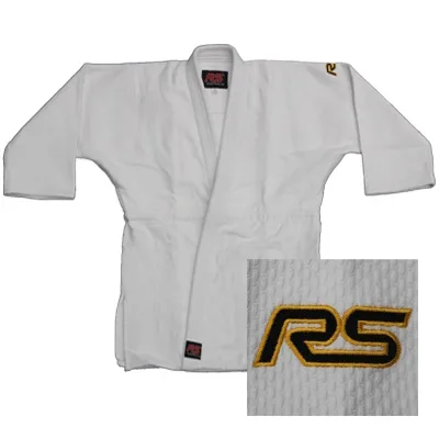 RS Judogi — White, double weave (750gsm)
